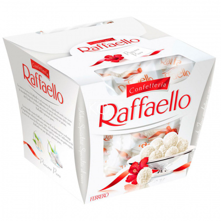 Конфеты Ferrero Raffaello 150 гр. - фото