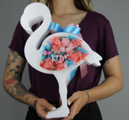 Композиция "Фламинго" - фото
