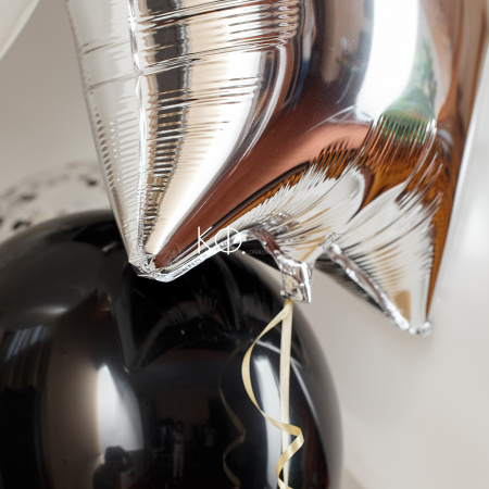 Набор воздушных шаров "C Днем рождения Бро" - фото