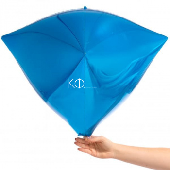 17 " Diamond Шар 3D Синий - фото