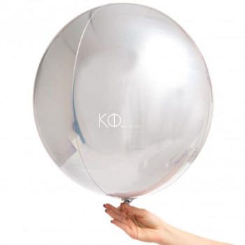 16 " Orb Шар 3D Серебро - фото