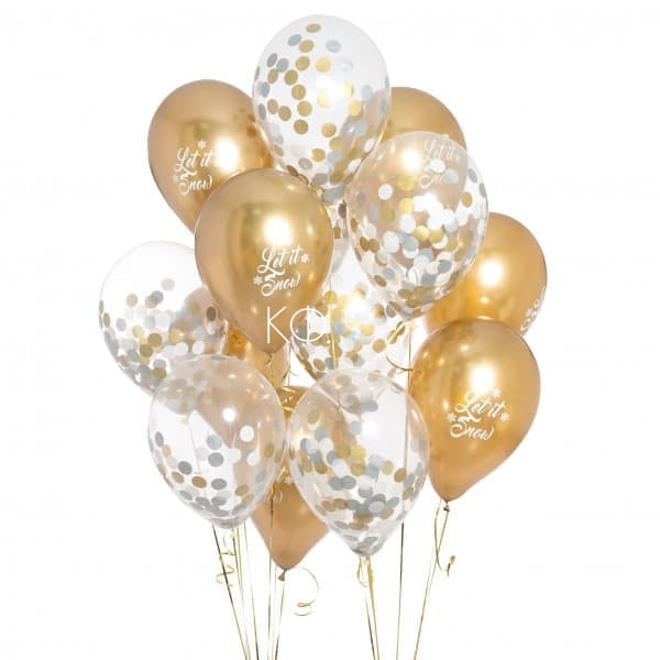 Шары золото серебро. Воздушные шары золотые серебряные. Бело золотые шары. Воздушные шары с конфетти. Шарики в бежевых тонах.