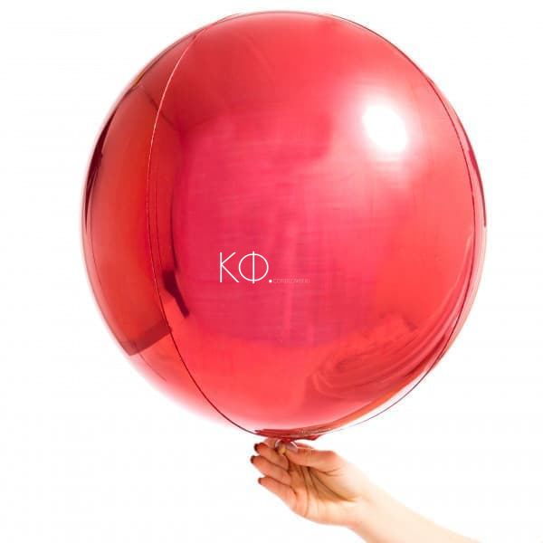 16 " Orb Шар 3D Красный - фото