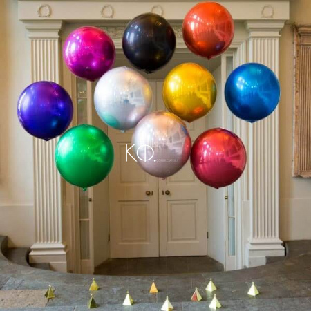 16 " Orb Шар 3D Розовое Золото - фото